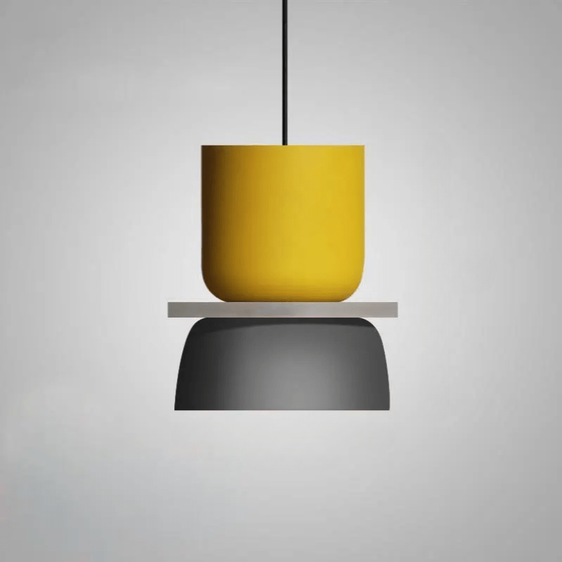 Jemná záře skandinávské závěsné lampy 10