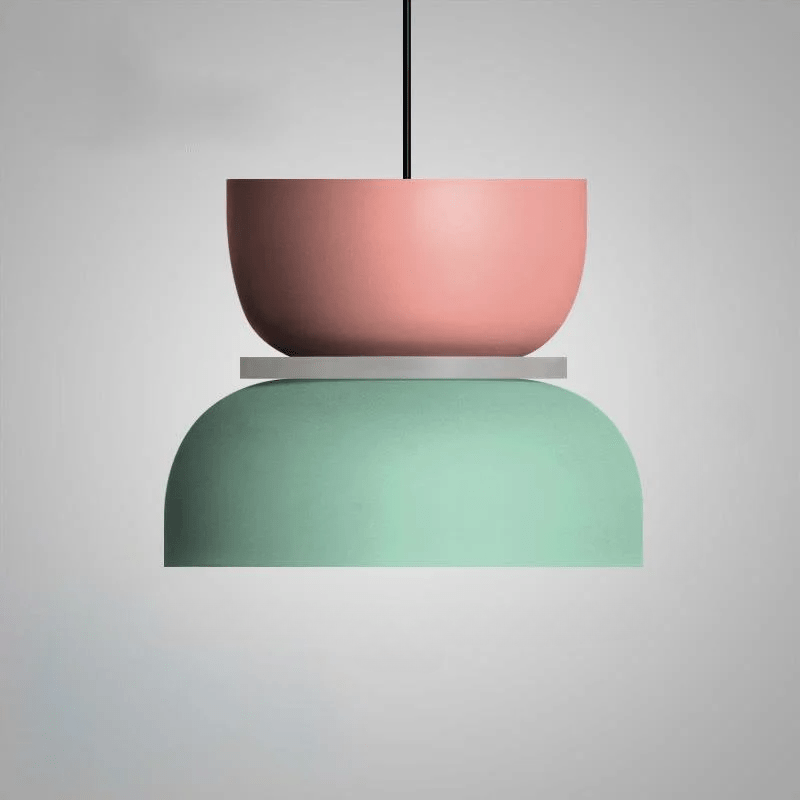 Jemná záře skandinávské závěsné lampy 11