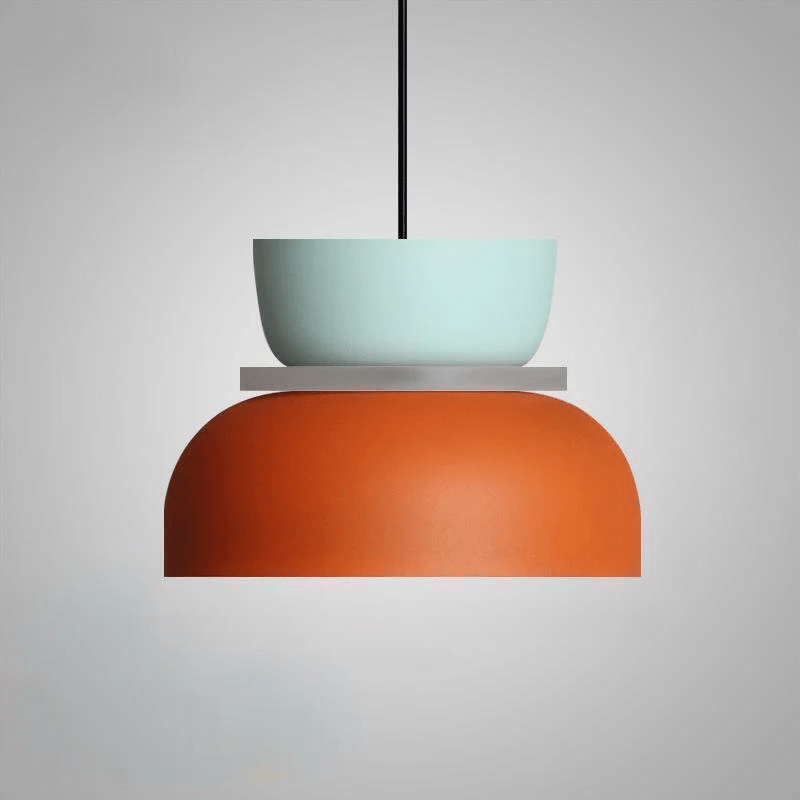 Jemná záře skandinávské závěsné lampy 9