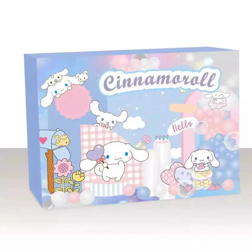 Kawaii adventní kalendář Cinnamoroll s klíčenkami – rozkošné anime figurky pro děti, ideální na svátky 1
