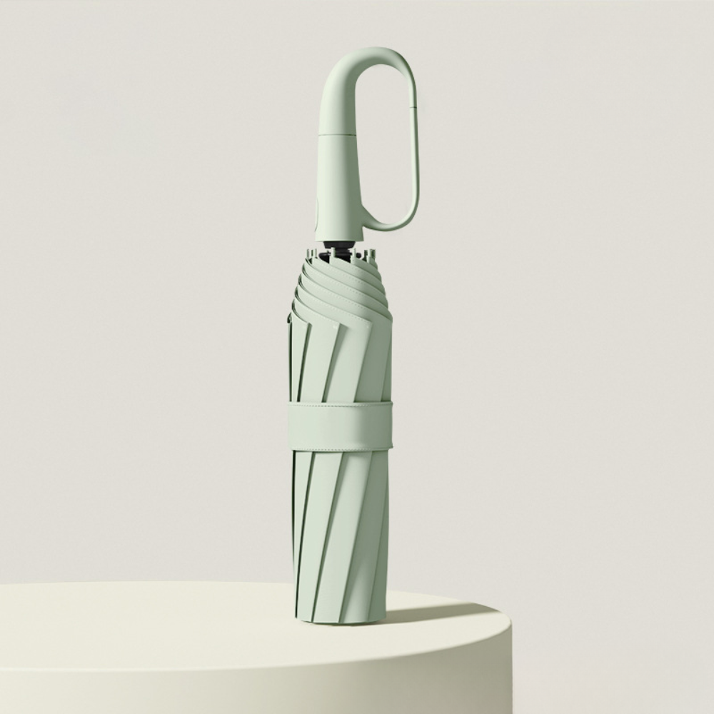 Kompaktní, voděodolný cestovní deštník s větruodolnou konstrukcí a reflexním materiálem – ideální do každého počasí 7