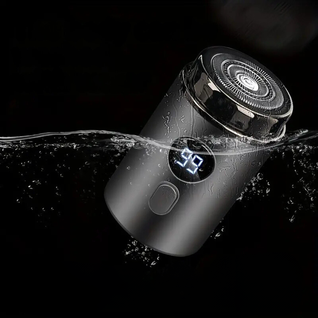 Kompaktní elektrický holicí strojek pro muže s technologií Turbo Shaving – hladké holení bez podráždění, voděodolný 0