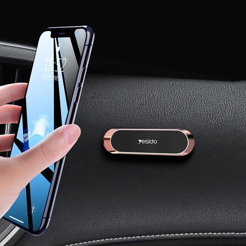 Kompaktní magnetický držák telefonu do auta s 360° rotací – vysoká stabilita a všestrannost 3