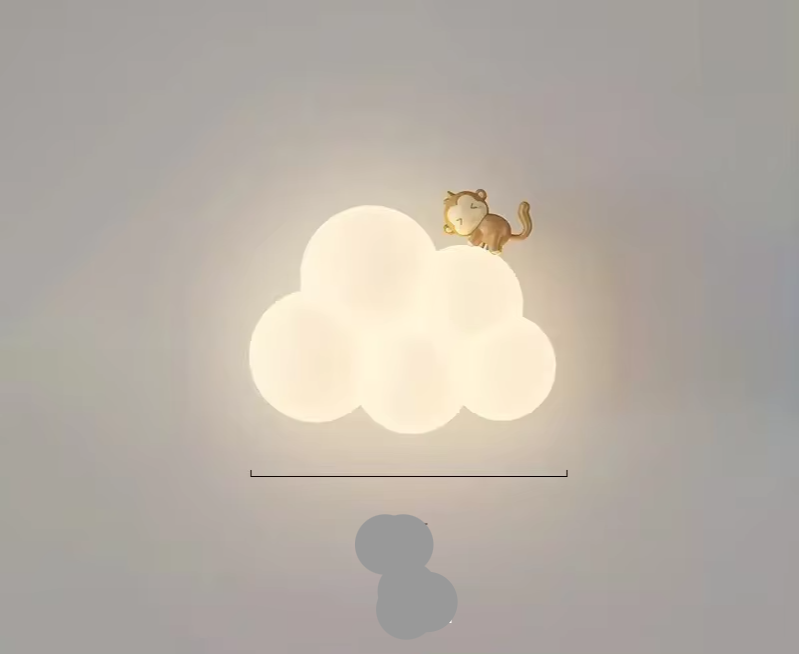 Kouzlo světla v dětské nástěnné lampě 12