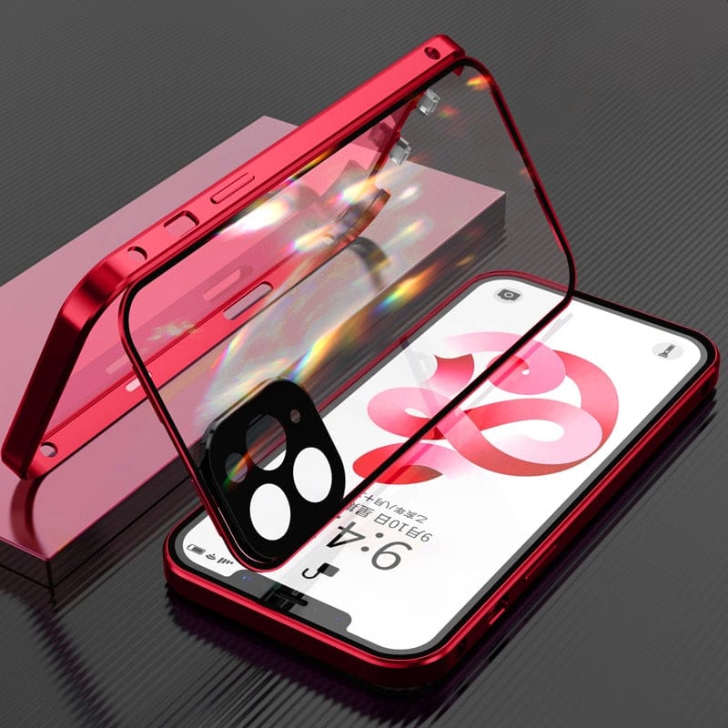 Kovový kryt pro iPhone 13 s pokročilou ochranou čočky – pevná a stylová ochrana, odolný proti nárazům a nečistotám 1