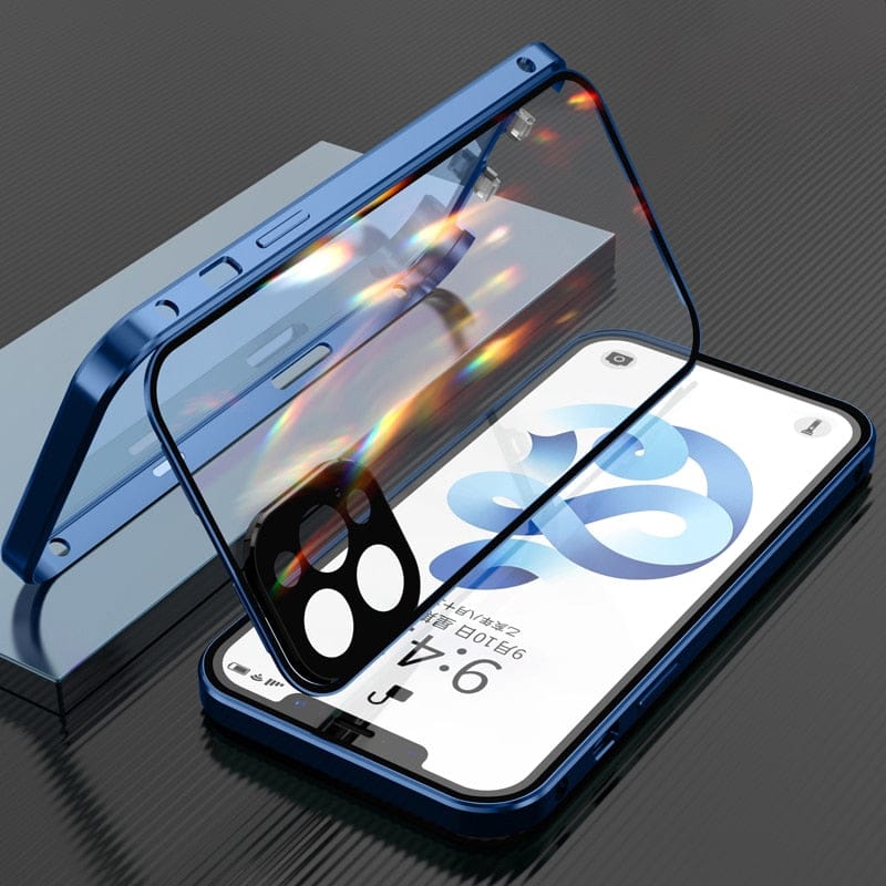 Kovový kryt pro iPhone 13 s pokročilou ochranou čočky – pevná a stylová ochrana, odolný proti nárazům a nečistotám 3