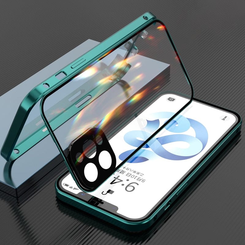 Kovový kryt pro iPhone 13 s pokročilou ochranou čočky – pevná a stylová ochrana, odolný proti nárazům a nečistotám 5