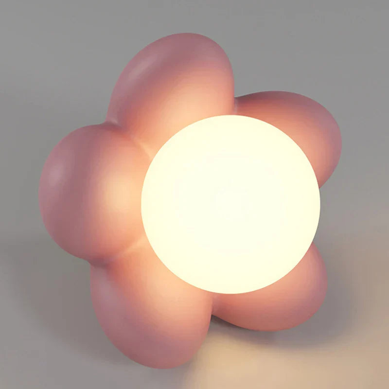 Krémová nástěnná lampa Romantické osvětlení 1