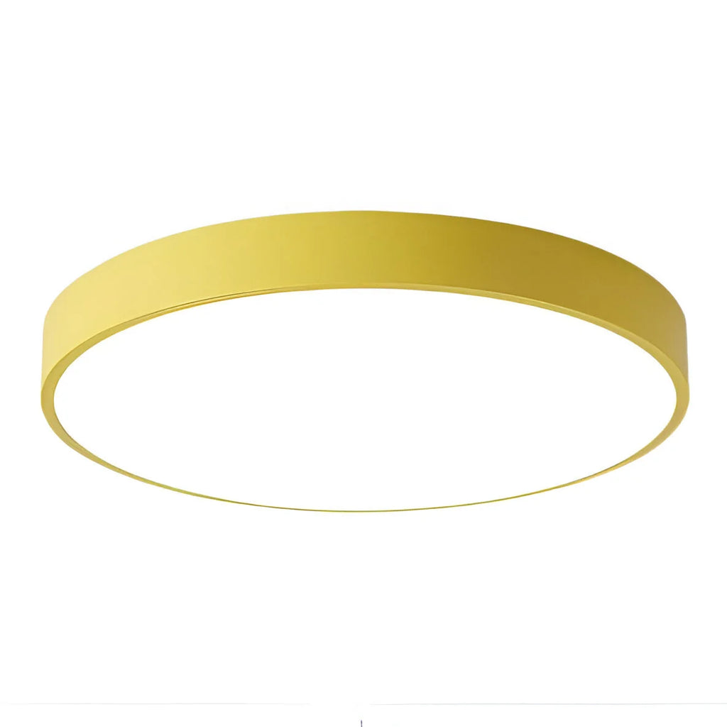 Kulaté LED stropní svítidlo s akrylovým difuzorem, moderní nízkoprofilový design, te 7