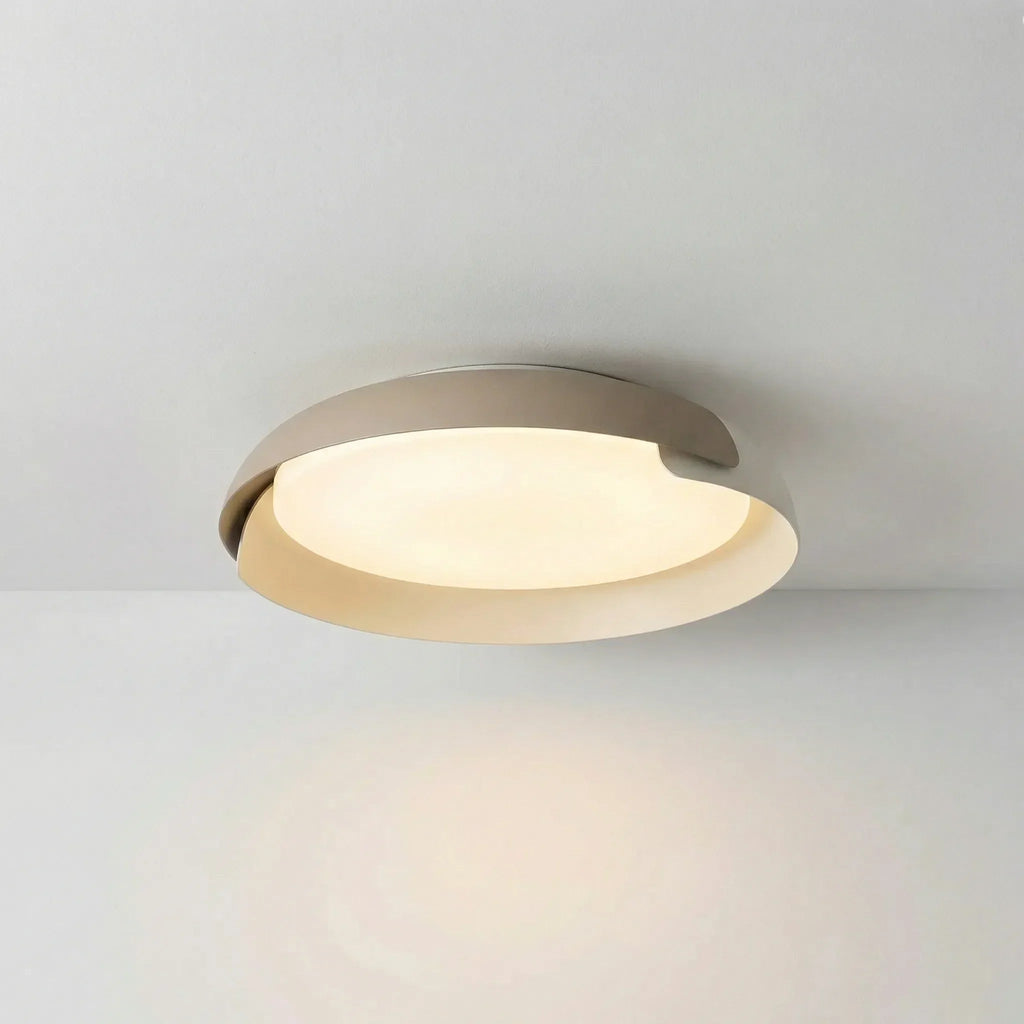 Kulaté LED stropní svítidlo s dálkovým ovládáním, imitace dřeva, úsporné, 42 cm – ideální do obývacího pokoje i ložnice 5