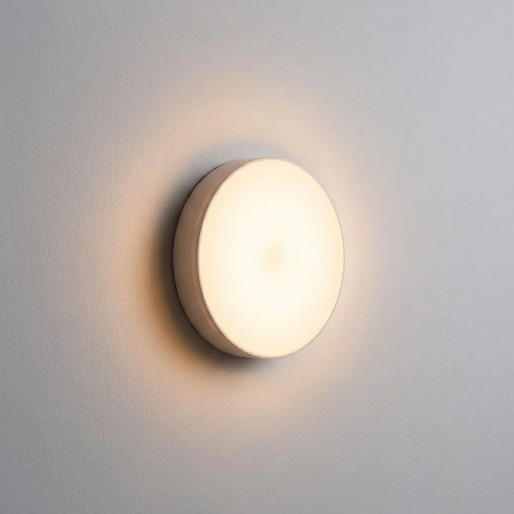 LED Lampa s Pohybovým Senzorem a Nastavitelným Jasem – Kulatá Bílá ABS Bezdrátová Montáž 3