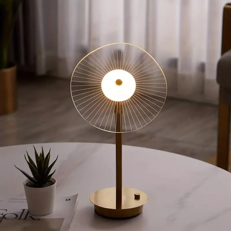 LED Stolní Lampa s Nastavitelným Jasem a Moderním Designem – Černá Železná Lampička do Pracovny 4
