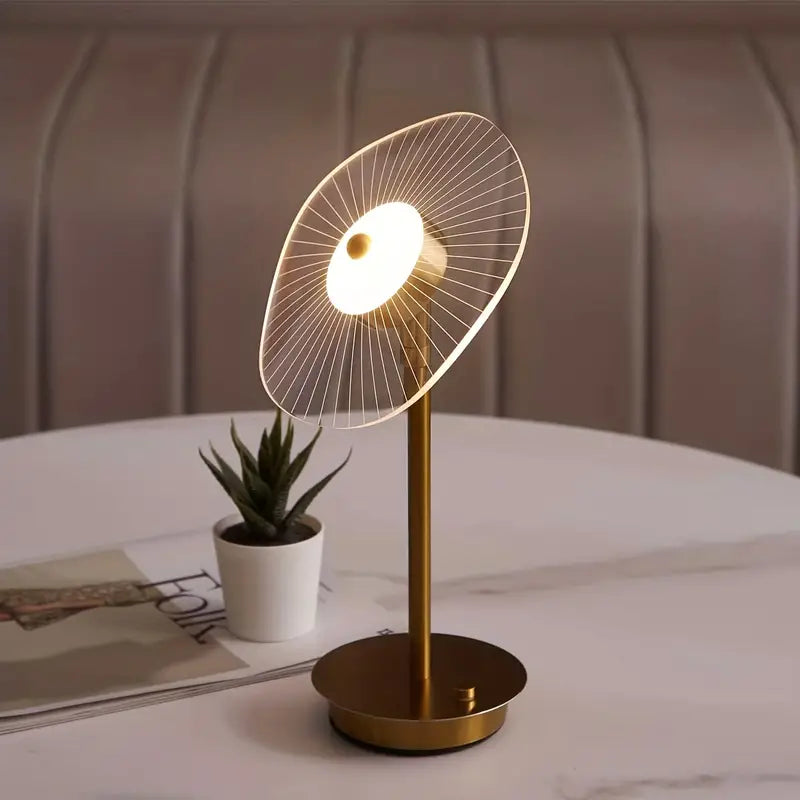 LED Stolní Lampa s Nastavitelným Jasem a Moderním Designem – Černá Železná Lampička do Pracovny 5