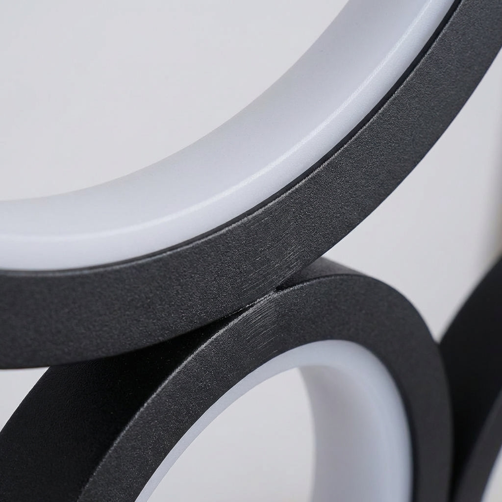 LED Stropní Svítidlo s Plynulým Stmíváním – Moderní Akrylový a Hliníkový Design 48cm 3