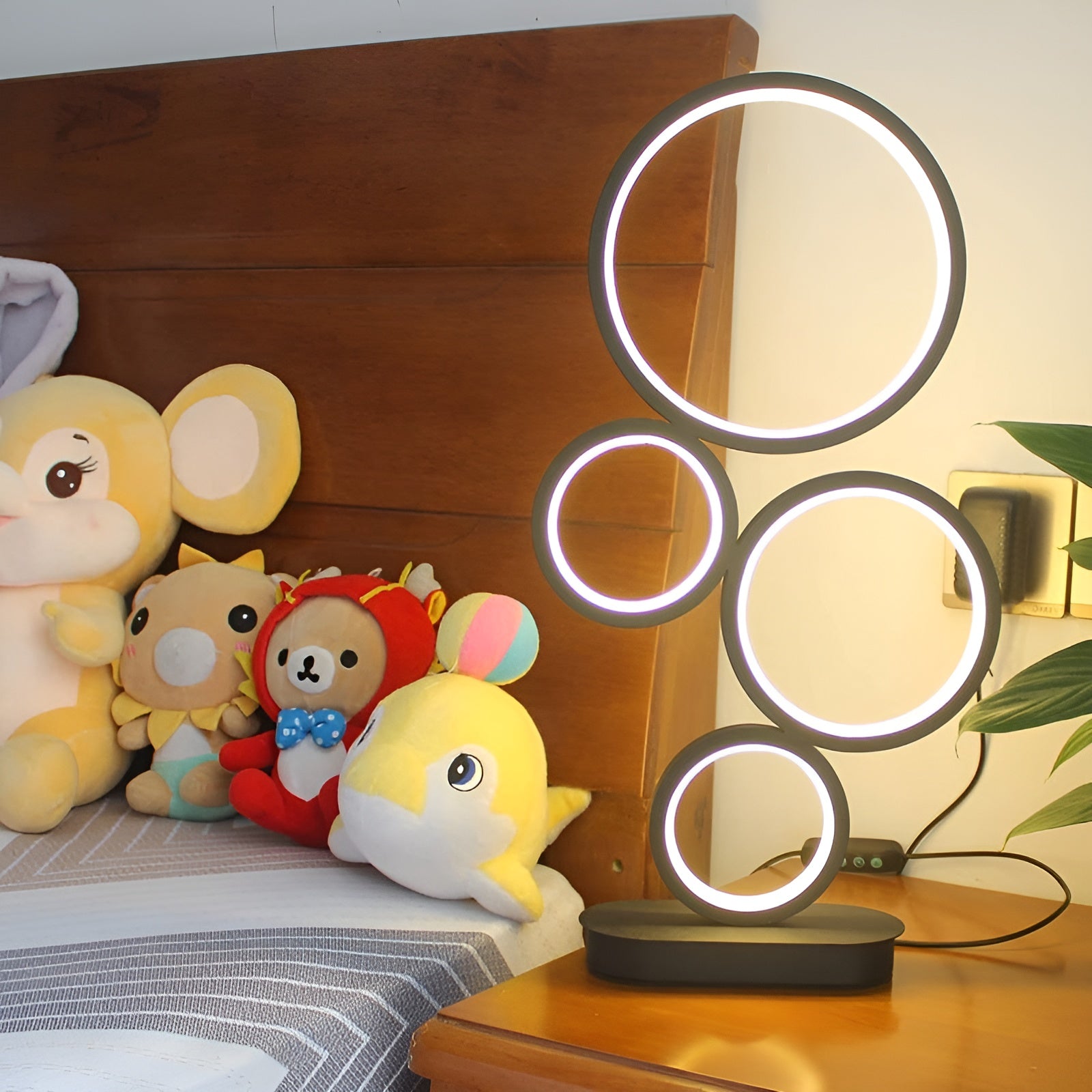 LED Stropní Svítidlo s Plynulým Stmíváním – Moderní Akrylový a Hliníkový Design 48cm 4