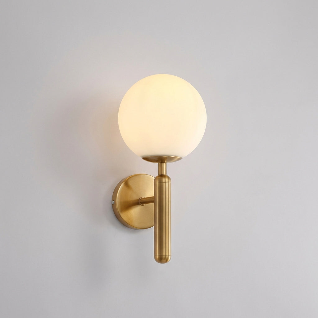 LED nástěnná lampa s ručně vyráběným stínidlem – elegantní kovová povrchová úprava, teplé světlo, zlatá nebo černá 0