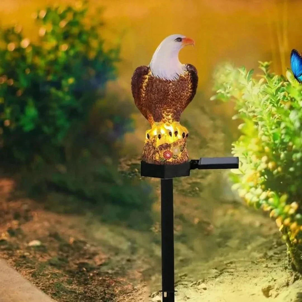 LED solární zahradní lampa se zvířecím vzorem, odolná vůči povětrnostním vlivům, pro venkovní použití, 44 cm 4