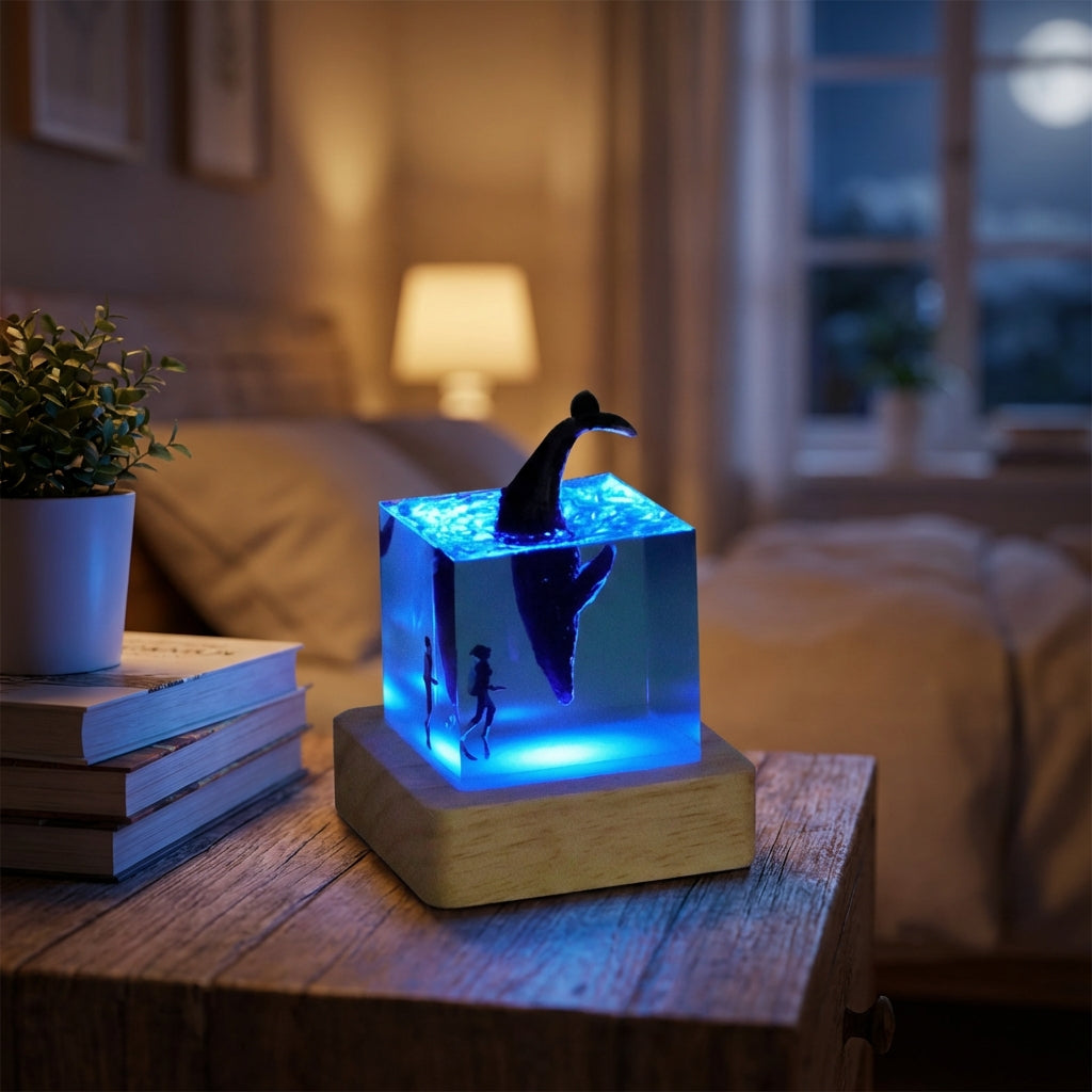 LED stolní lampa s dřevěnou základnou – kompaktní design do obývacího pokoje a ložnice 1