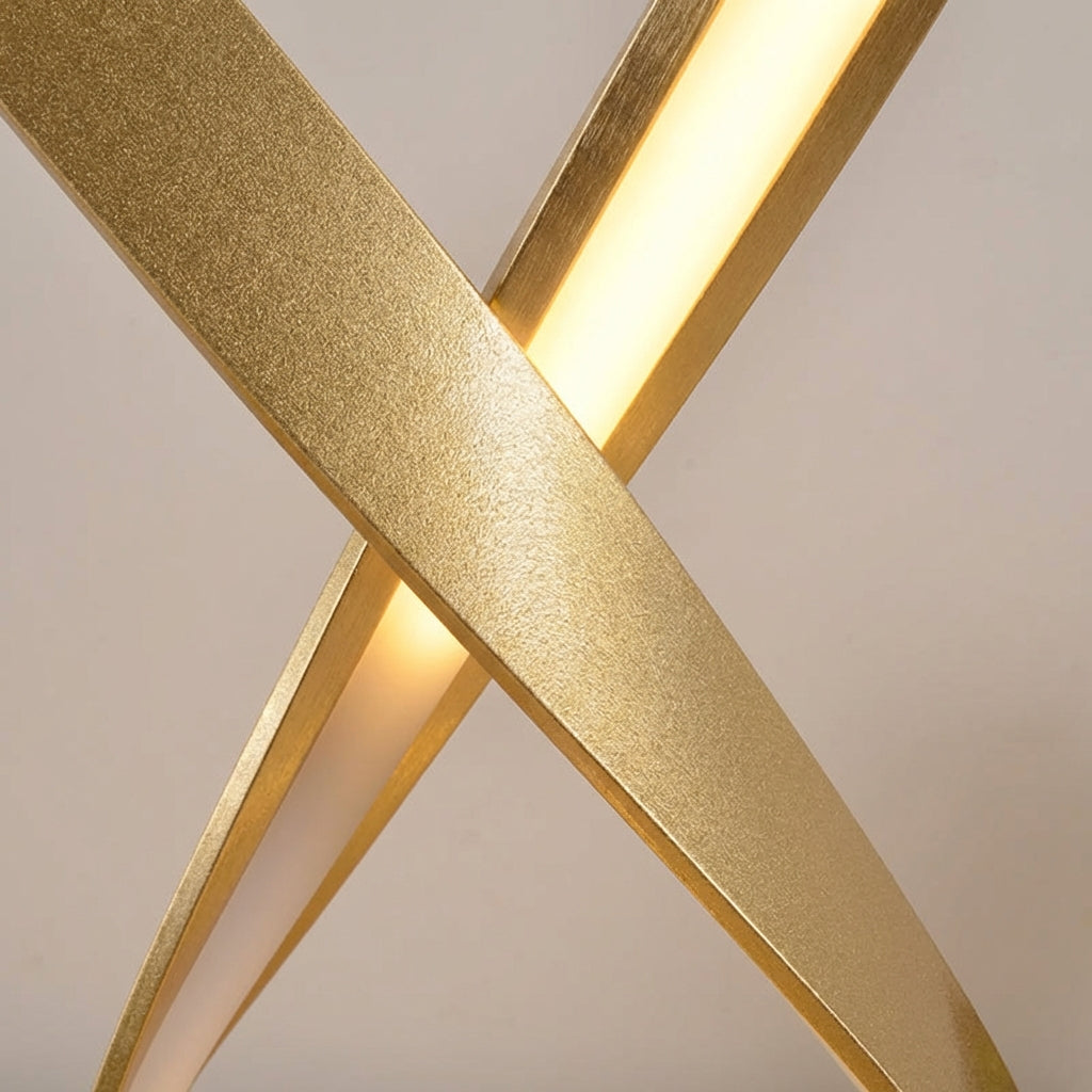 LED stolní lampa s teplým difuzorem – sochařský design z leštěné oceli – kompaktní 30 cm 3