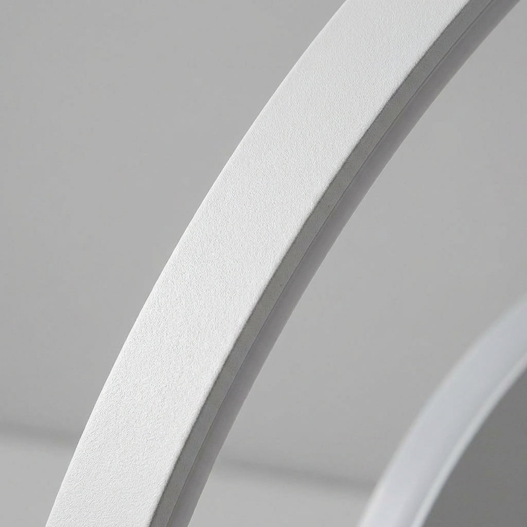 LED stropní svítidlo s kovovou konstrukcí – minimalistický design, teplé světlo, 60 cm 3