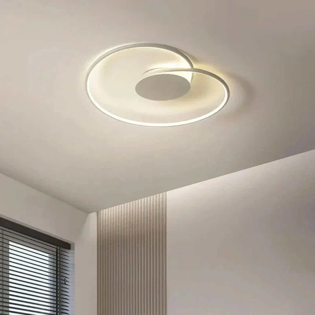 LED stropní svítidlo s kovovou konstrukcí – minimalistický design, teplé světlo, 60 cm 5