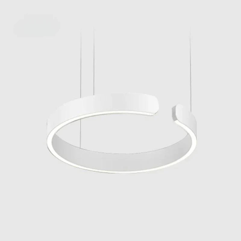 LED stropní svítidlo se stmívatelnou funkcí a nastavitelnou výškou – moderní design v černé a zlaté barvě 9