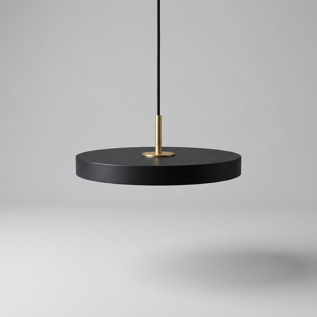 LED závěsná lampa s kovovou povrchovou úpravou a futuristickým designem – energeticky úsporné osvětlení do obývacího pokoje 2
