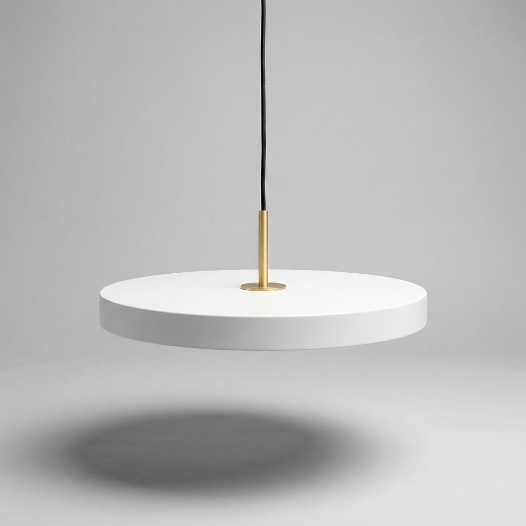 LED závěsná lampa s kovovou povrchovou úpravou a futuristickým designem – energeticky úsporné osvětlení do obývacího pokoje 6