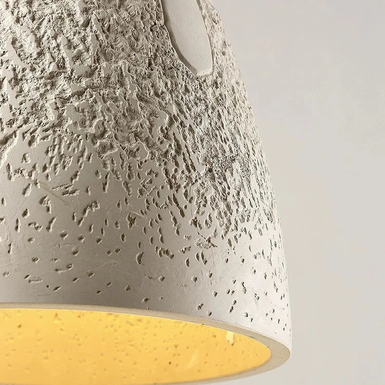 LED závěsná lampa se strukturovaným retro povrchem – ideální do obývacího pokoje a jídelny, průměr 23 cm 4