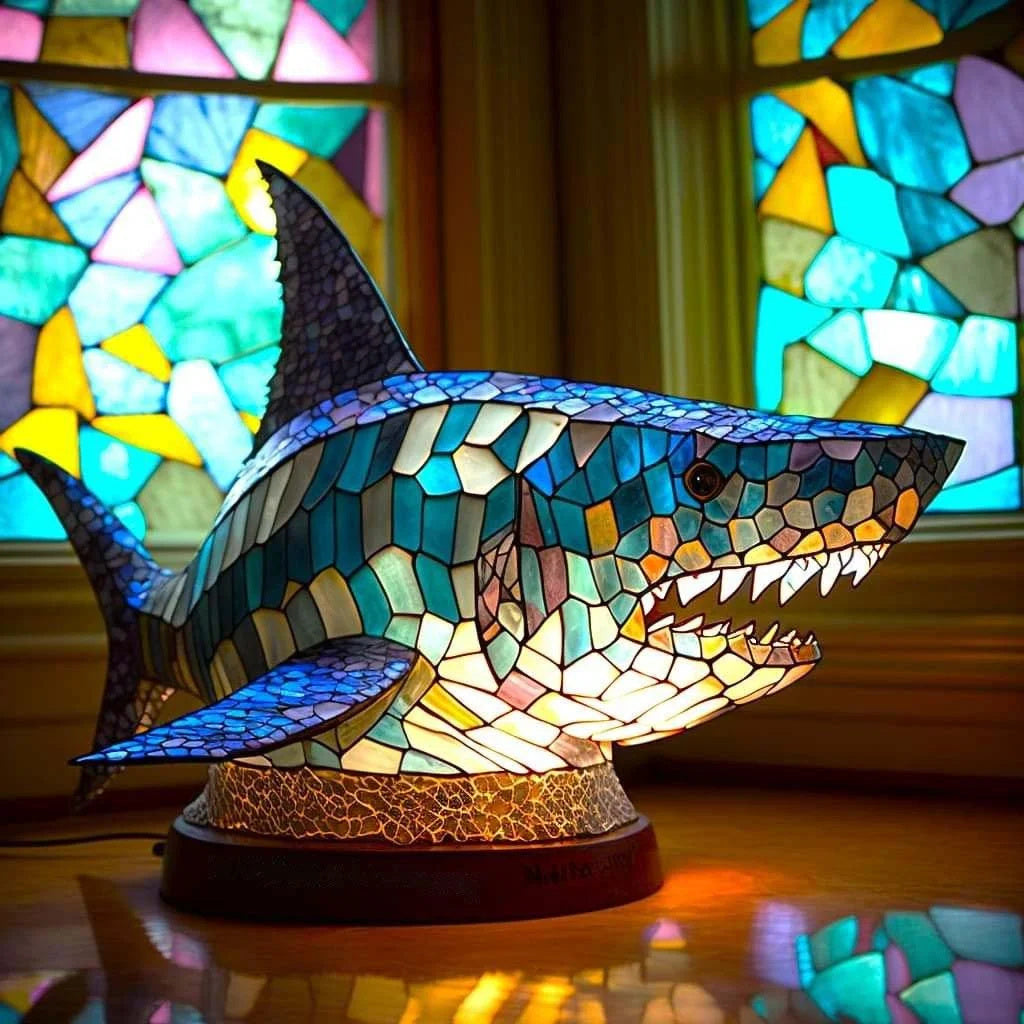 Barevná lampa na noční stolek se zvířecími motivy, multifunkční design, rozměry 22 1