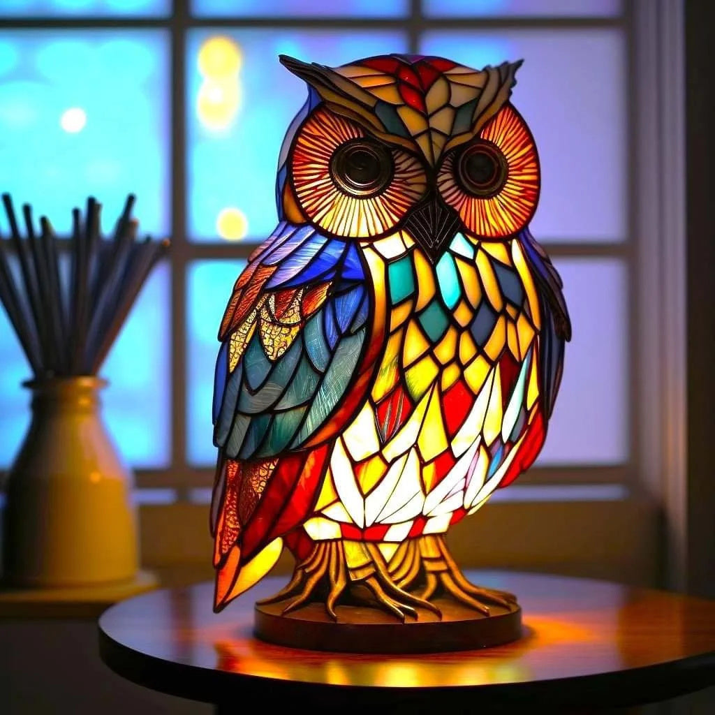 Barevná lampa na noční stolek se zvířecími motivy, multifunkční design, rozměry 22 7
