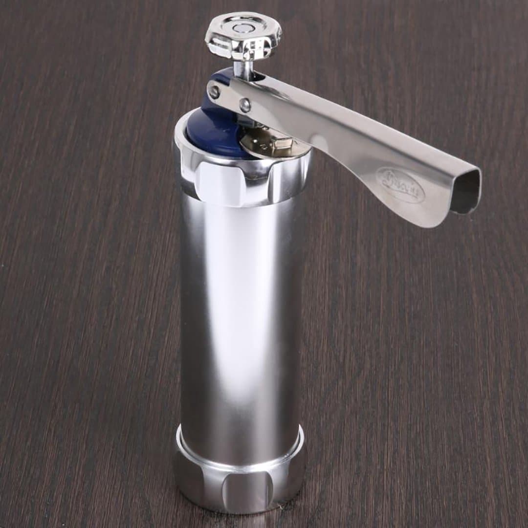 Lis na sušenky z nerezové oceli s 20 tvary – hliník pro potravinářské účely, snadno se čistí, manuální ovládání 1