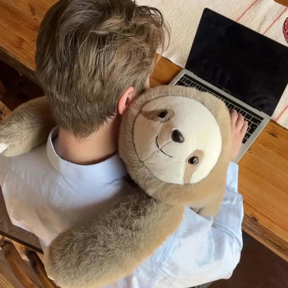 Měkký mazlivý polštářek CuddleSphere – Pohodlný relaxační společník z ekologické umělé kožešiny, 45 cm 1