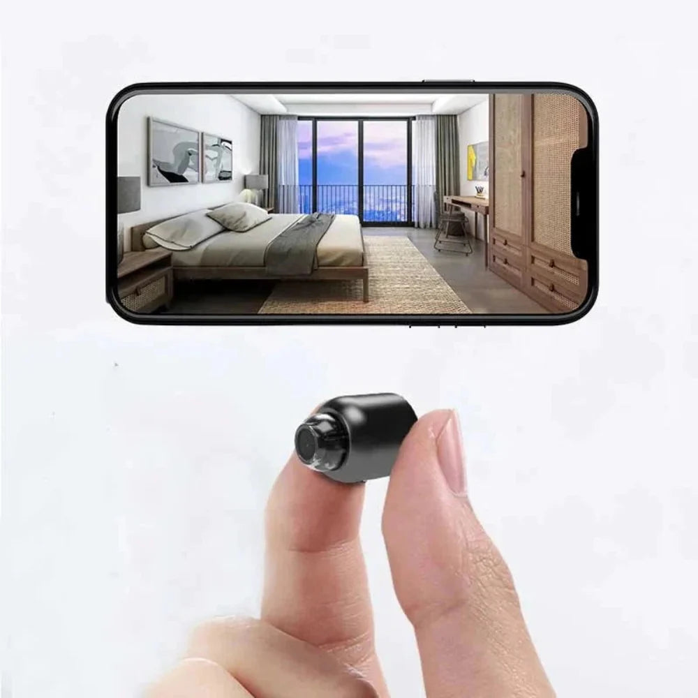 Mini WiFi kamera s 1080P HD videem a nočním viděním, ideální pro domácí bezpečnost, kompak 0