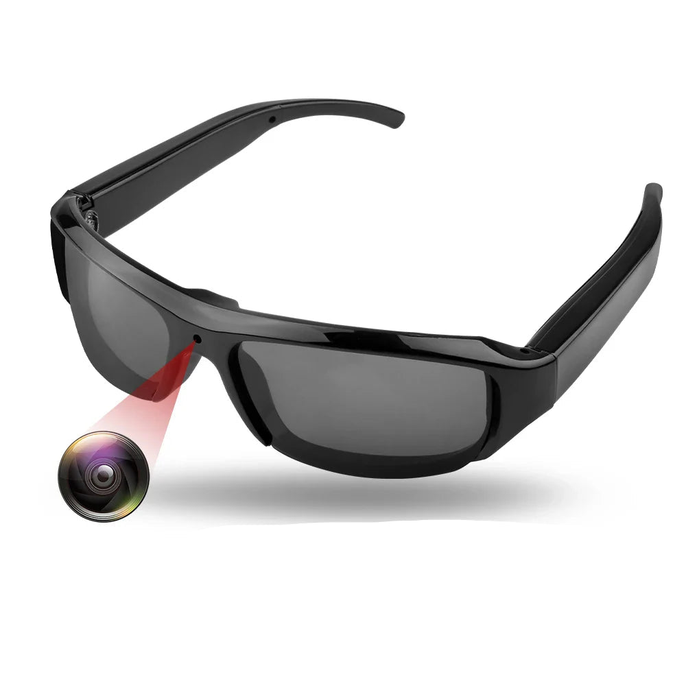 Mini brýle s HD kamerou 1080P – Přenosné sluneční brýle pro nahrávání 1