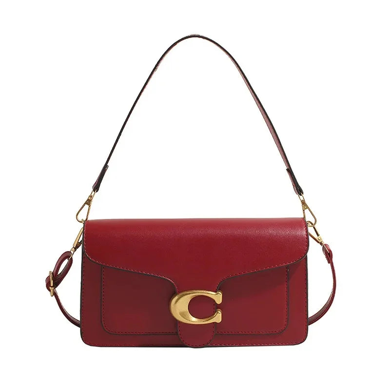 Minimalistická čtvercová kabelka přes rameno a crossbody 0