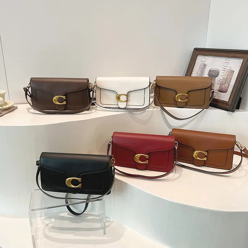 Minimalistická čtvercová kabelka přes rameno a crossbody 2