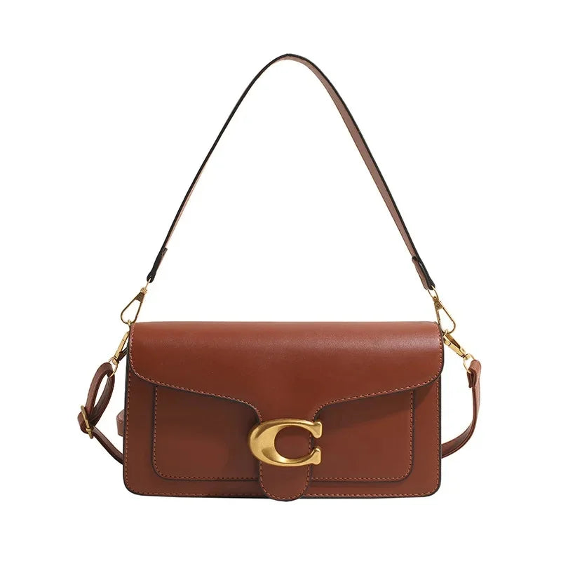Minimalistická čtvercová kabelka přes rameno a crossbody 6