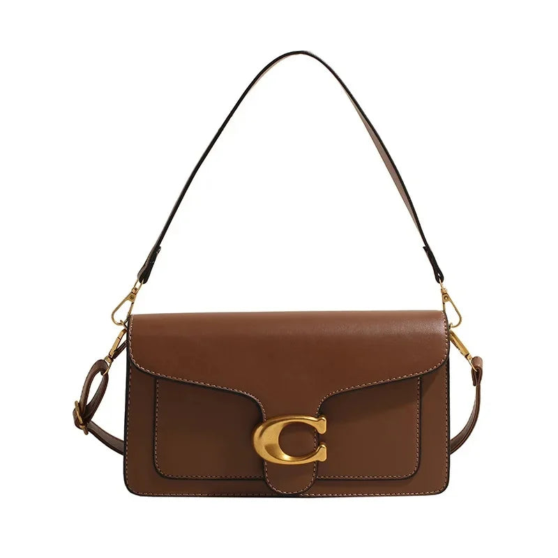 Minimalistická čtvercová kabelka přes rameno a crossbody 7