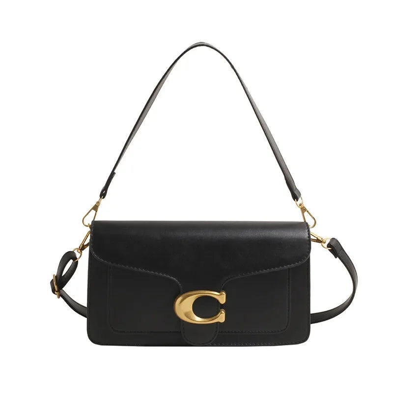 Minimalistická čtvercová kabelka přes rameno a crossbody 9
