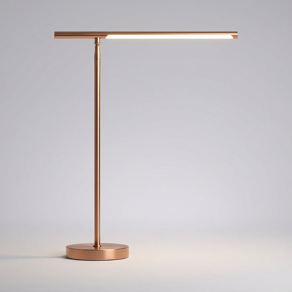 Minimalistická nastavitelná LED stolní lampa s tříbarevným světlem - moderní design do kanceláře 0