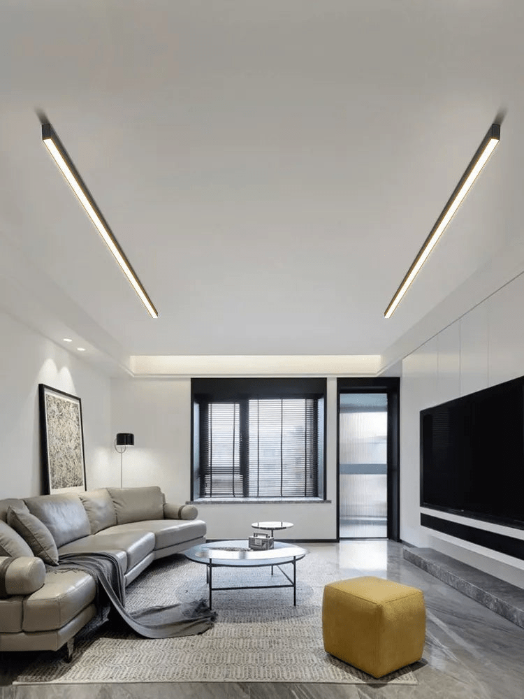 Minimalistická stropní lampa s výrazným efektem 1