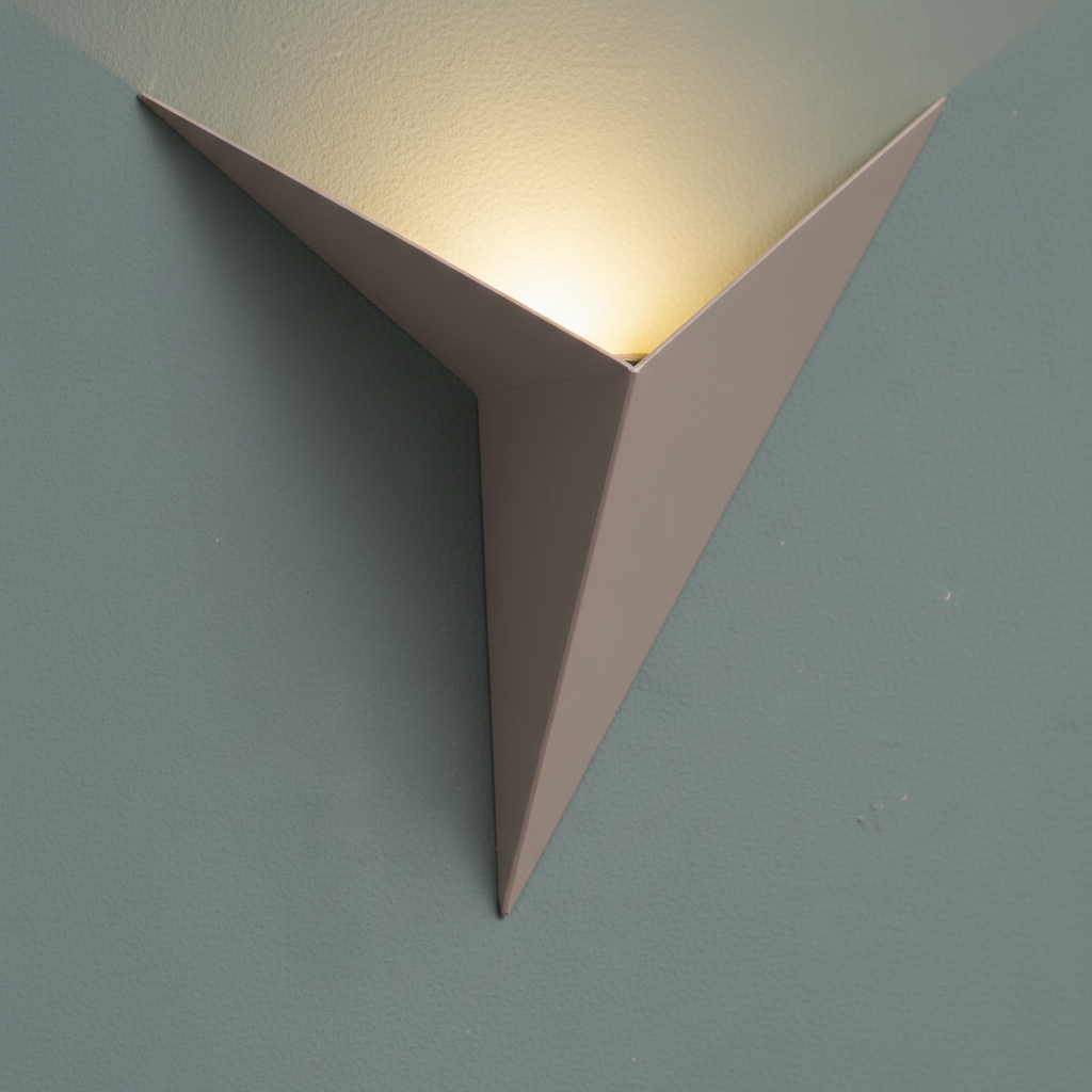 Minimalistické černé LED nástěnné svítidlo – elegantní osvětlení obývacího pokoje v různých barvách světla 2