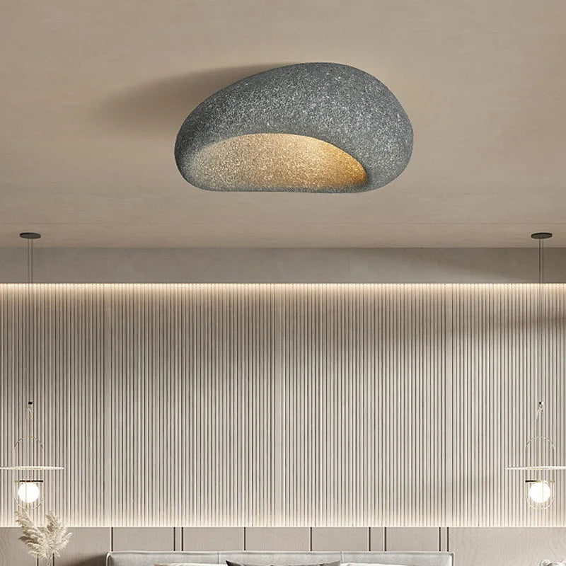 Minimalistické zapuštěné stropní svítidlo Wabi-Sabi – elegantní kovové stropní svítidlo pro klidné interiéry 1