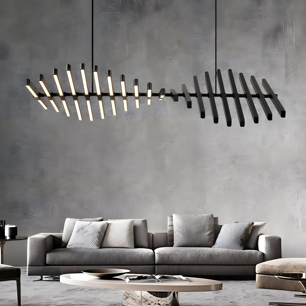 Minimalistický lustr s moderním designem 0
