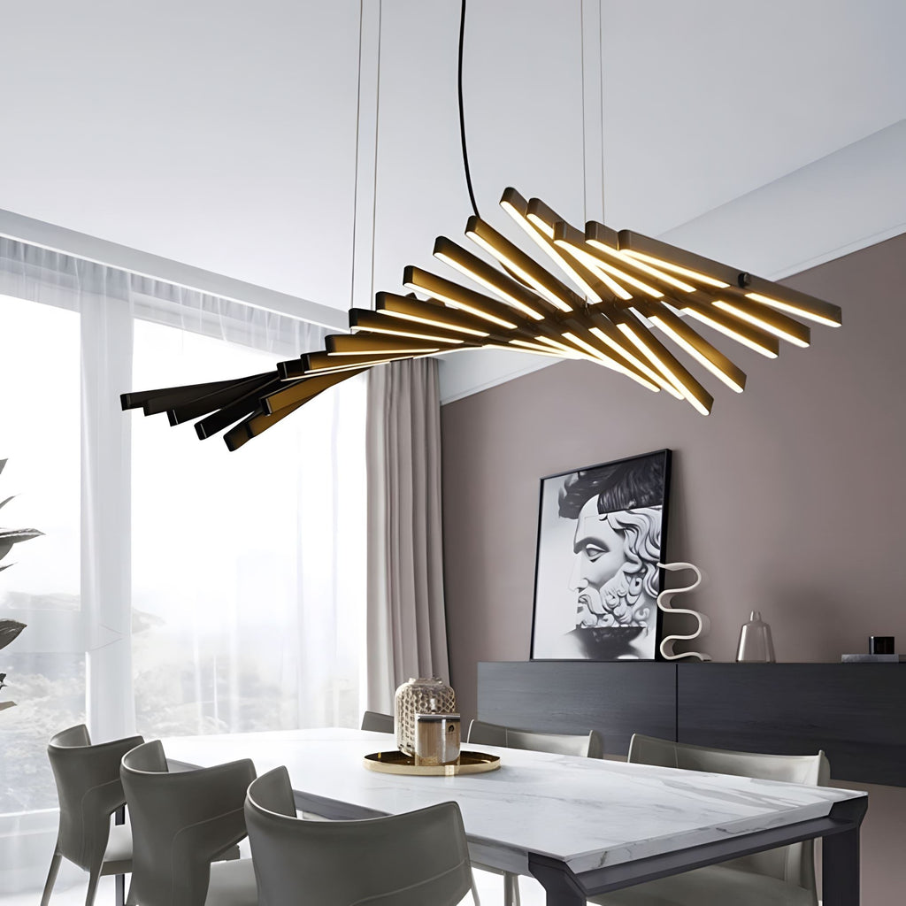 Minimalistický lustr s moderním designem 1