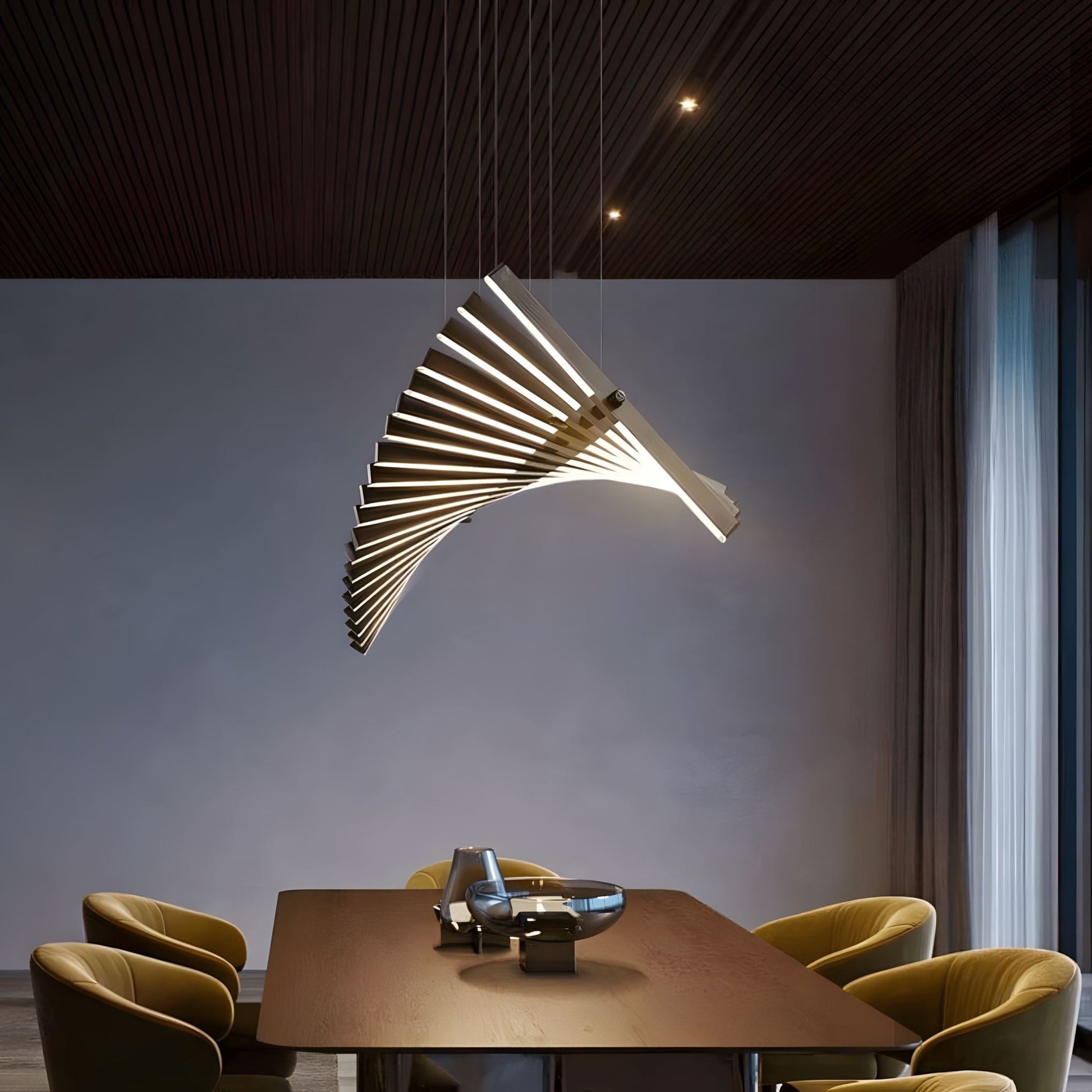 Minimalistický lustr s moderním designem 5