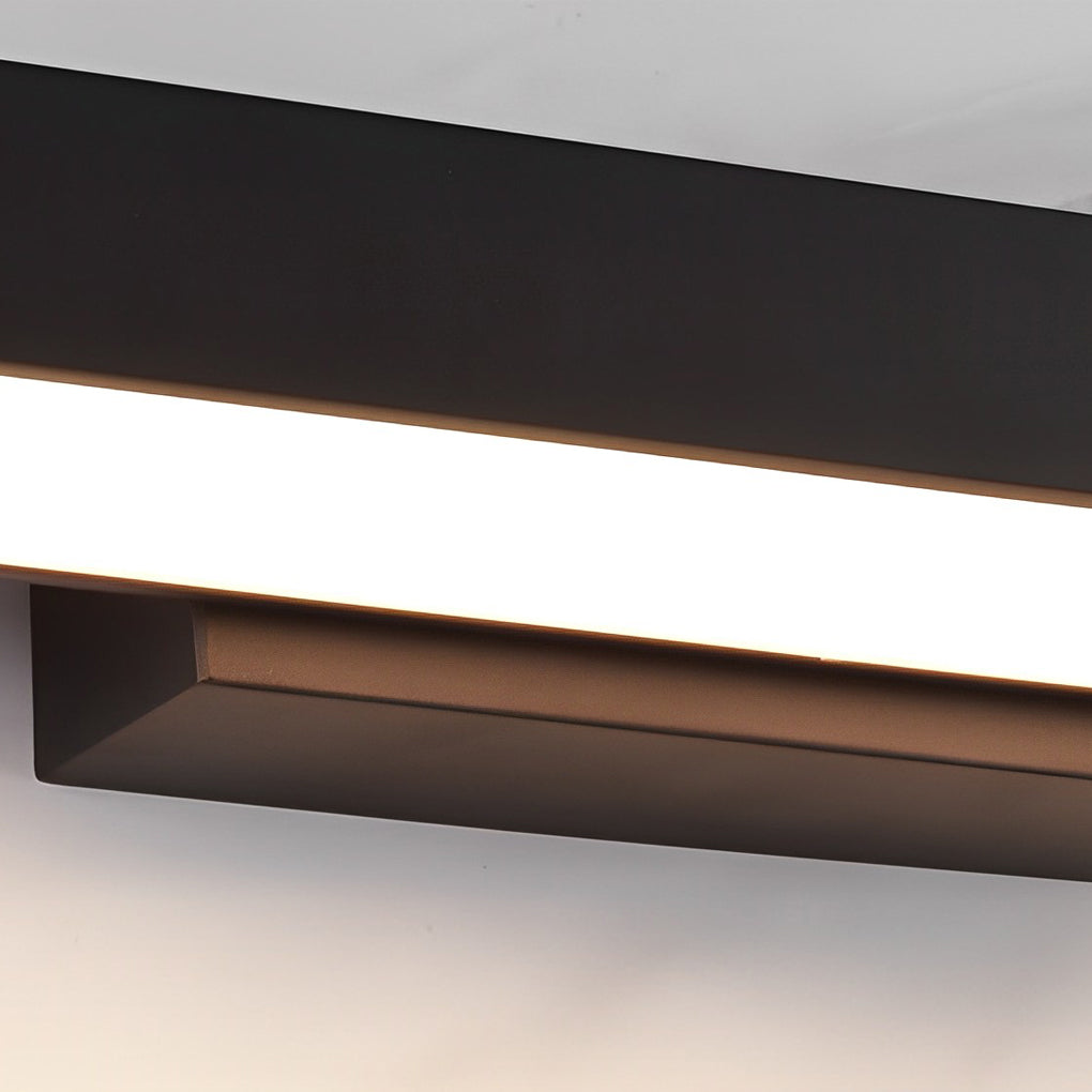 Moderní LED nástěnná lampa s pohybovým senzorem a černým pouzdrem 2