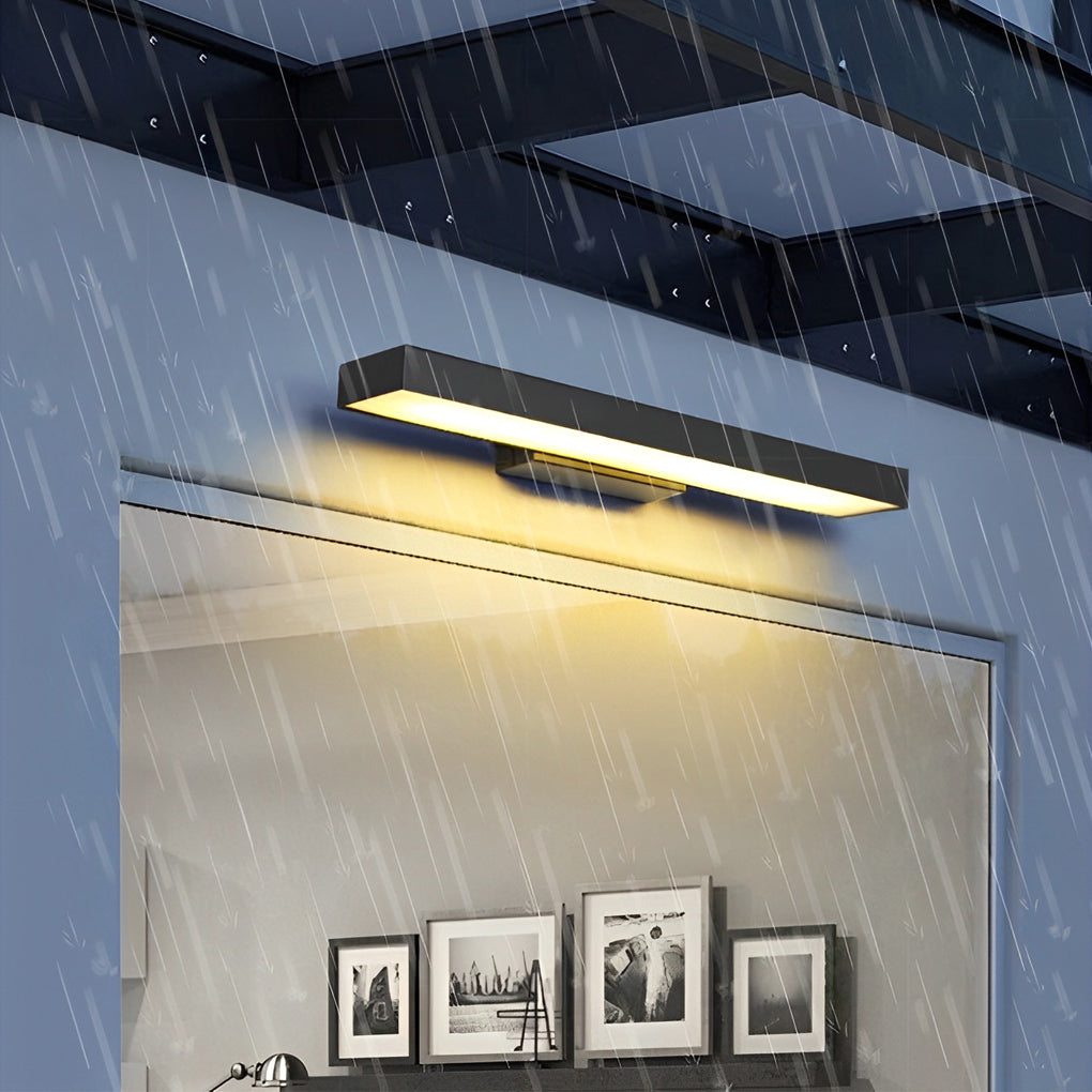 Moderní LED nástěnná lampa s pohybovým senzorem a černým pouzdrem 7