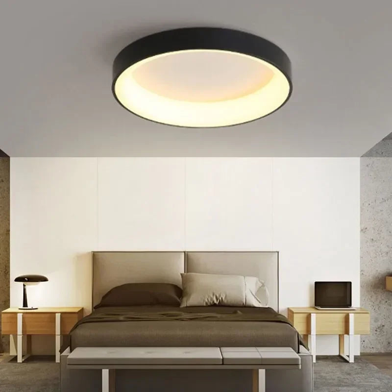 Moderní LED stropní lampa ve skandinávském stylu 3